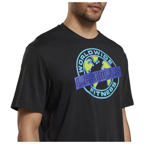 Reebok Ανδρική κοντομάνικη μπλούζα LM Oversized Graphic Tee Reebok Ανδρική κοντομάνικη μπλούζα LM Oversized Graphic Tee